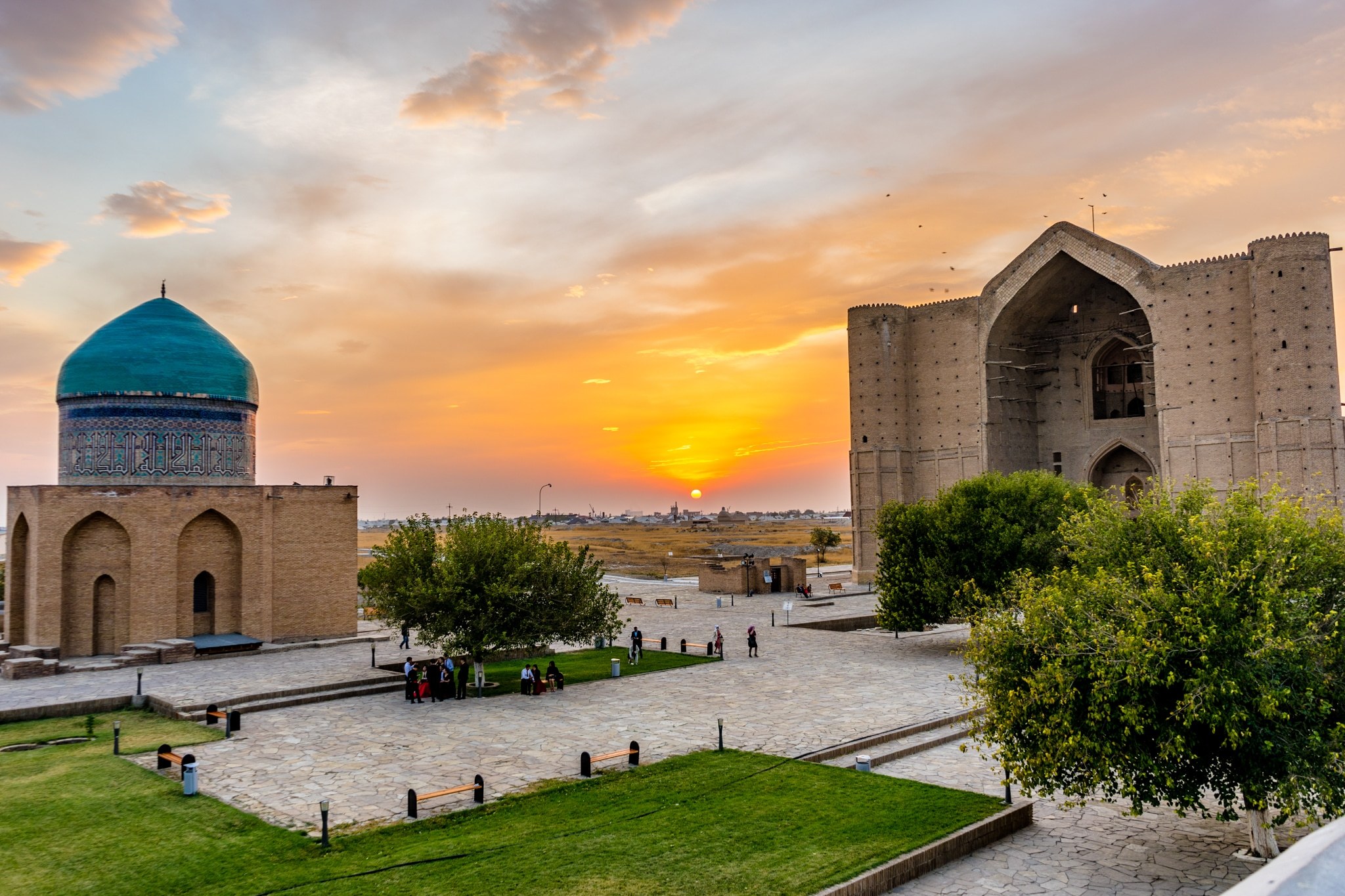 مسابقات تطوير مدينة تركستان التراثية